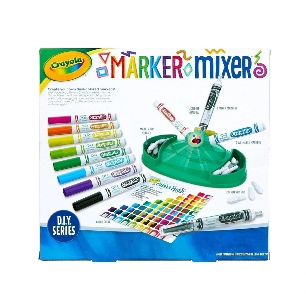 Crayola Marker Mixer Create Dual Colored Markers 45 Color Combos Art Kit ~ New!‎